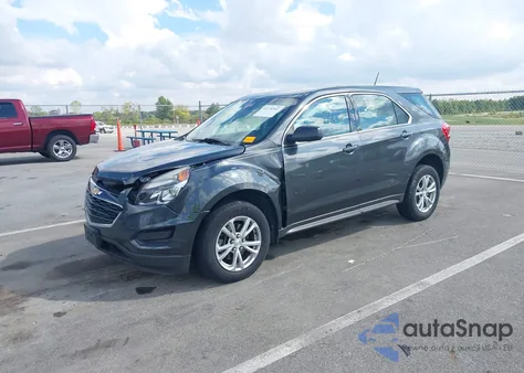 2017 Chevrolet Equinox Ls из США, поврежденный, VIN 2GNFLEEK2H6289949